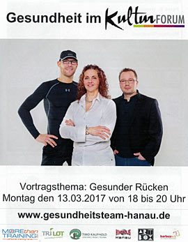 Gesundheit im Kulutrforum